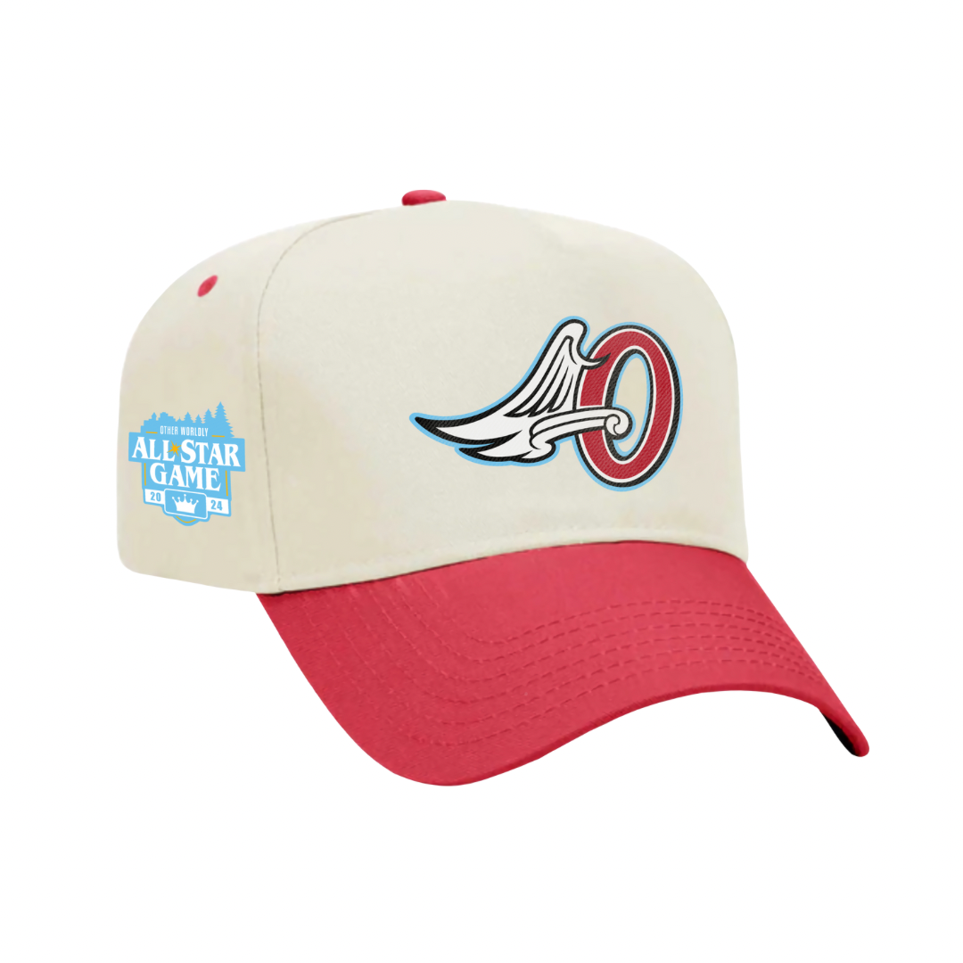 OW HAT TAN/RED