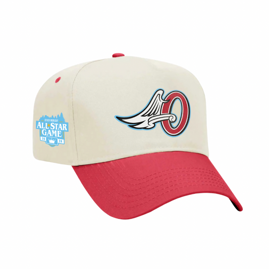 OW HAT TAN/RED